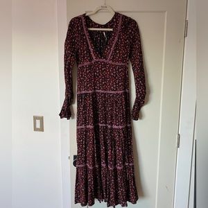 Never worn beautiful free people maxi in a size 2